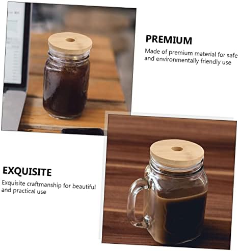 KICHOUSE 4-Piece Sealing Lids for Mason Jars Glass Bottles