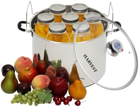 Harvest 20 Qt Canning Pot with Rack and Tools