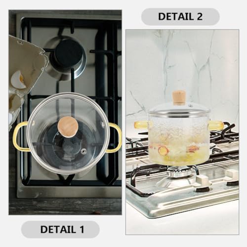 Get Cooking Quick with Adjust-Size Glass Pot