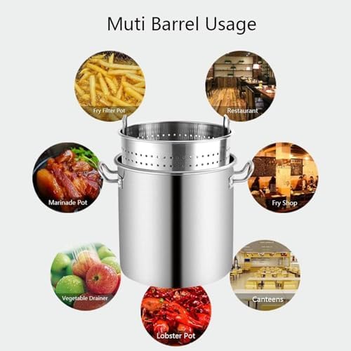 Stainless Steel Stock Pot Basket