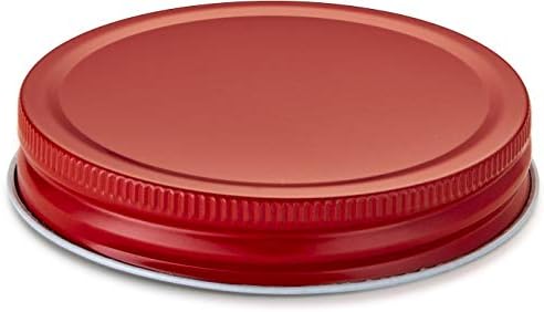 Kook Mason Jar Lids Set of 12 - Airtight Reliable