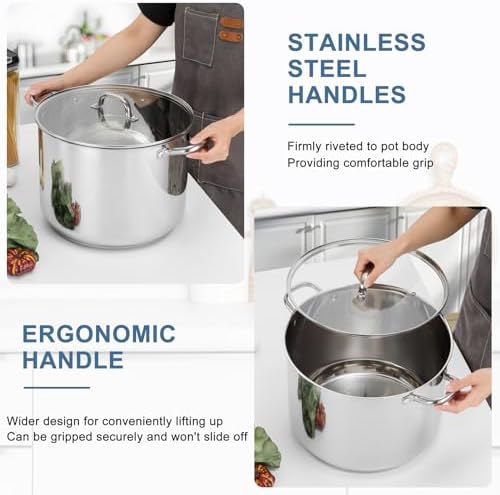 Heavy Duty 24QT Stock Pot