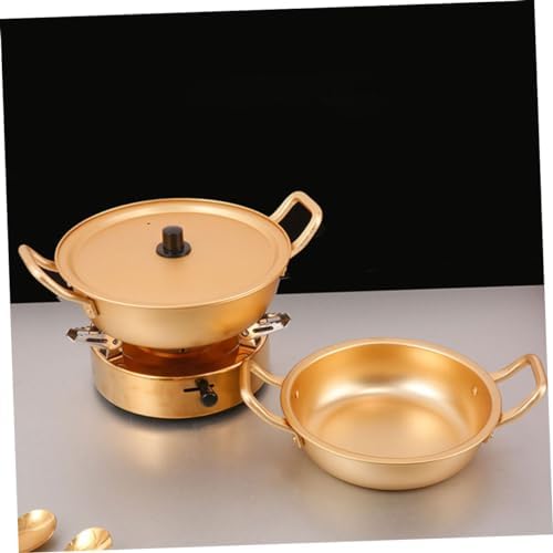 ABOOFAN Aluminum Instant Noodle Stock Pot with Lid
