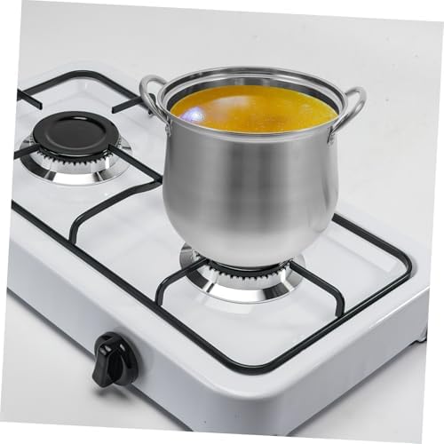FUNOMOCYA Anti-Overflow Stainless Steel Pot with Lid Safe Durable Kitchen Tool