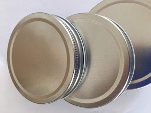 24-Piece Mason Jar Lid Set Leak-Proof Secure Fit