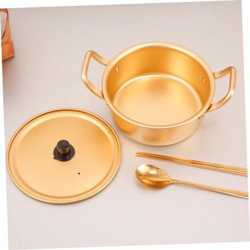 Camping Home Use Aluminum Stockpot for Instant Ramen Noodles