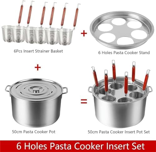 Premium Stainless Steel Pasta Dumpling Cooker Set
