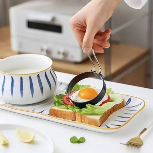 Stainless Steel Anti-Scald Egg Rings Non-Stick Kitchen Tools
