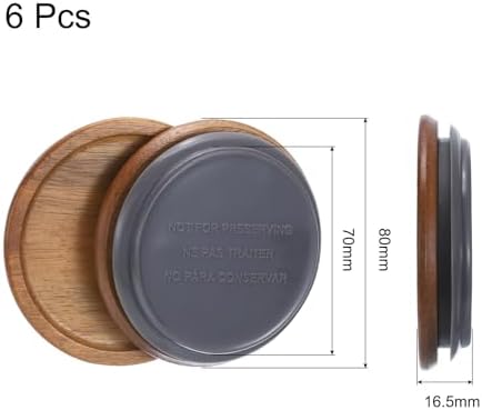 Heavy-Duty Wide Mouth Mason Jar Lids