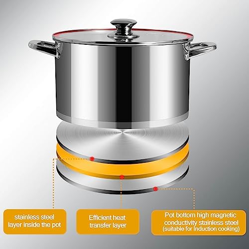 10 QT Stainless Steel Stock Pot