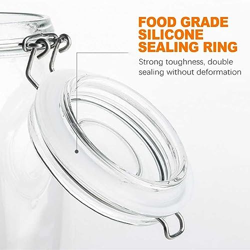 ZukoCert 8-Piece Silicone Jar Gasket Set