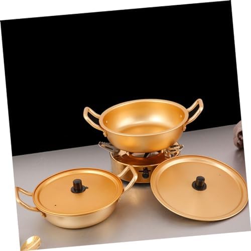 ABOOFAN Aluminum Instant Noodle Stock Pot with Lid