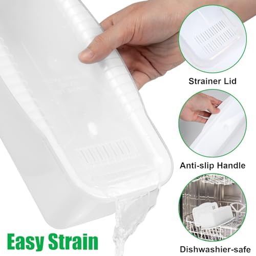 Microwave Pasta Maker with Strainer Lid