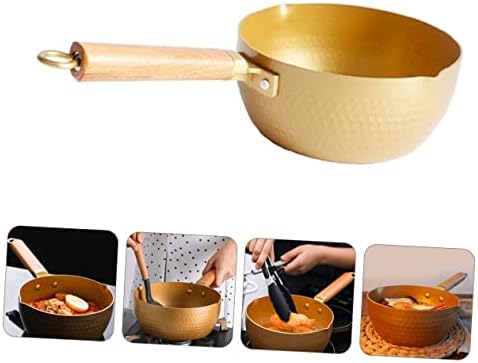 Ergonomic Non-Stick 18cm Milk Pan for Cooking