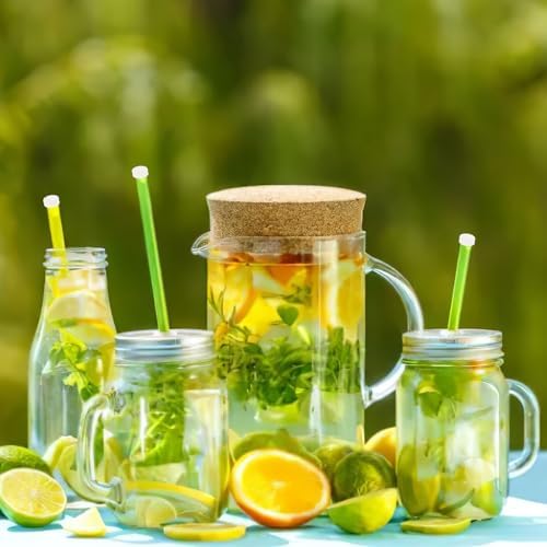 Reusable Silicone Straw Plug for Mason Jars