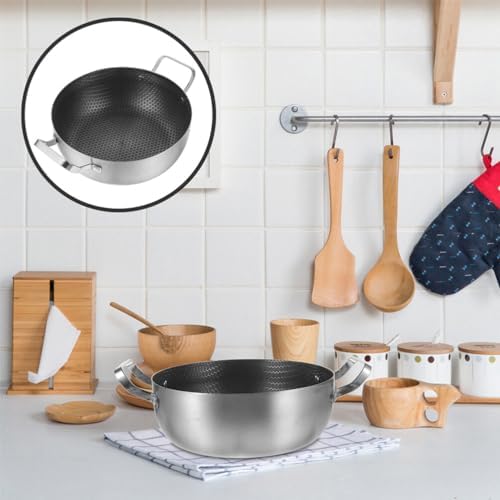 Stainless Steel Stockpot with Honeycomb Design