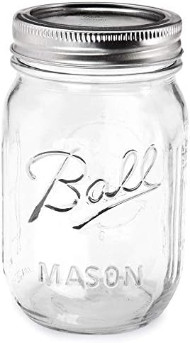 ballistic 16-ounce mason jar set 12-pack