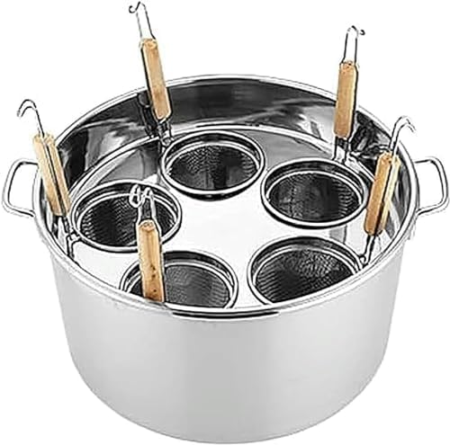 UNbit 5-Hole Stockpot with Divider Colander and Strainer