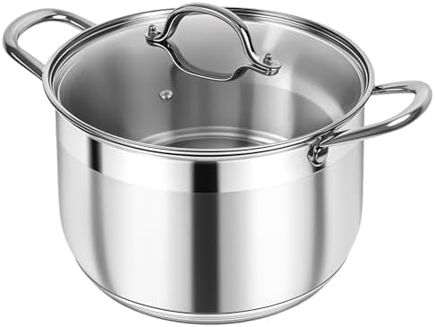 Kirecoo 12-Quart Stainless Steel Stockpot