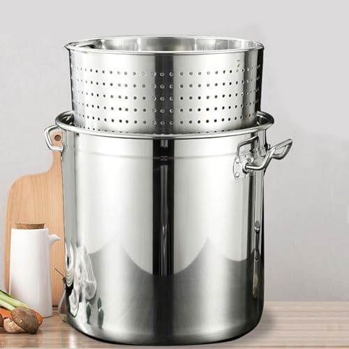 AIZYR Stock Pot Turkey Fryer with Basket 35cm