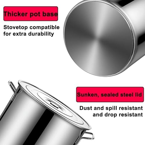 Wzglod Stainless Steel Boil Kit with Perforated Basket