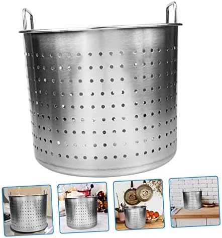 BESTonZON 10-in-1 Stainless Steel Stockpot with Mesh Screen