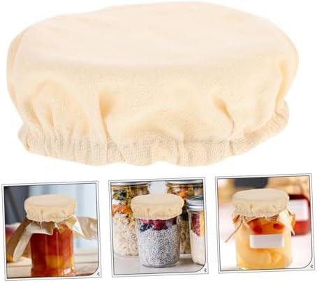 Sourdough Bread Starter Jar Cloth Covers 4 Pack