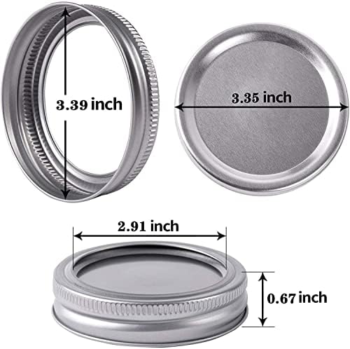 Wide mouth Canning Lids Rings