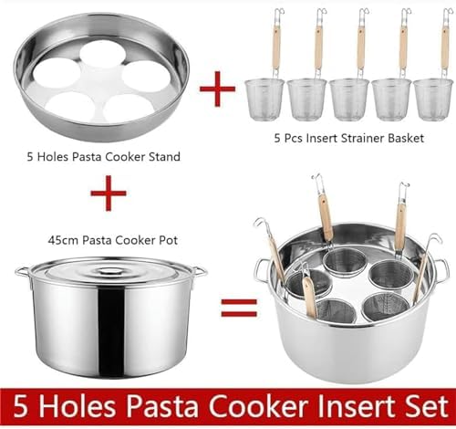 Wzglod Stainless Steel Commercial Pasta Cooker