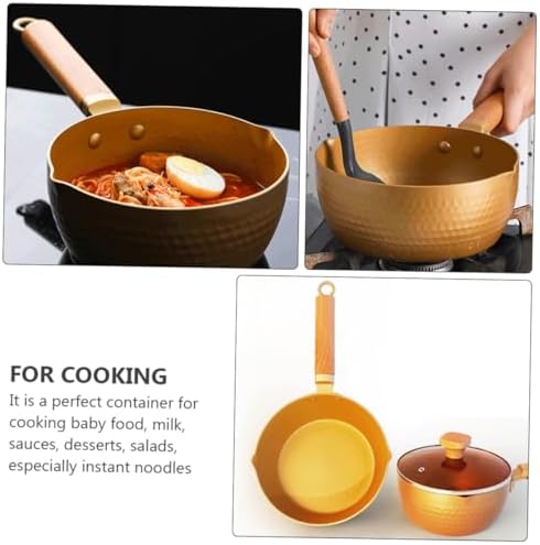 ABOOFAN 18cm Non-Stick Milk Pan for Efficient and Quick Cooking