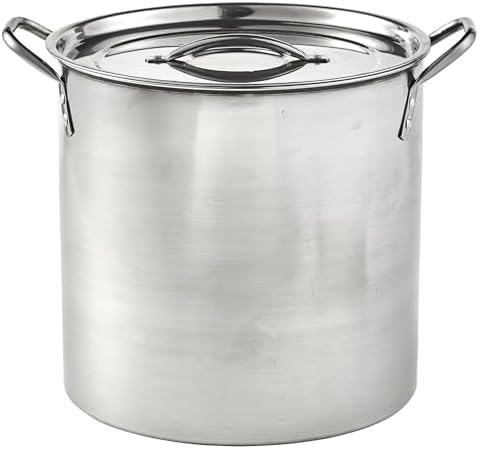 Imusa16qt Stainless Steel Stock Pot