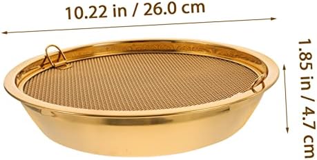 VOSAREA Stainless Steel Snack Tray with Filter