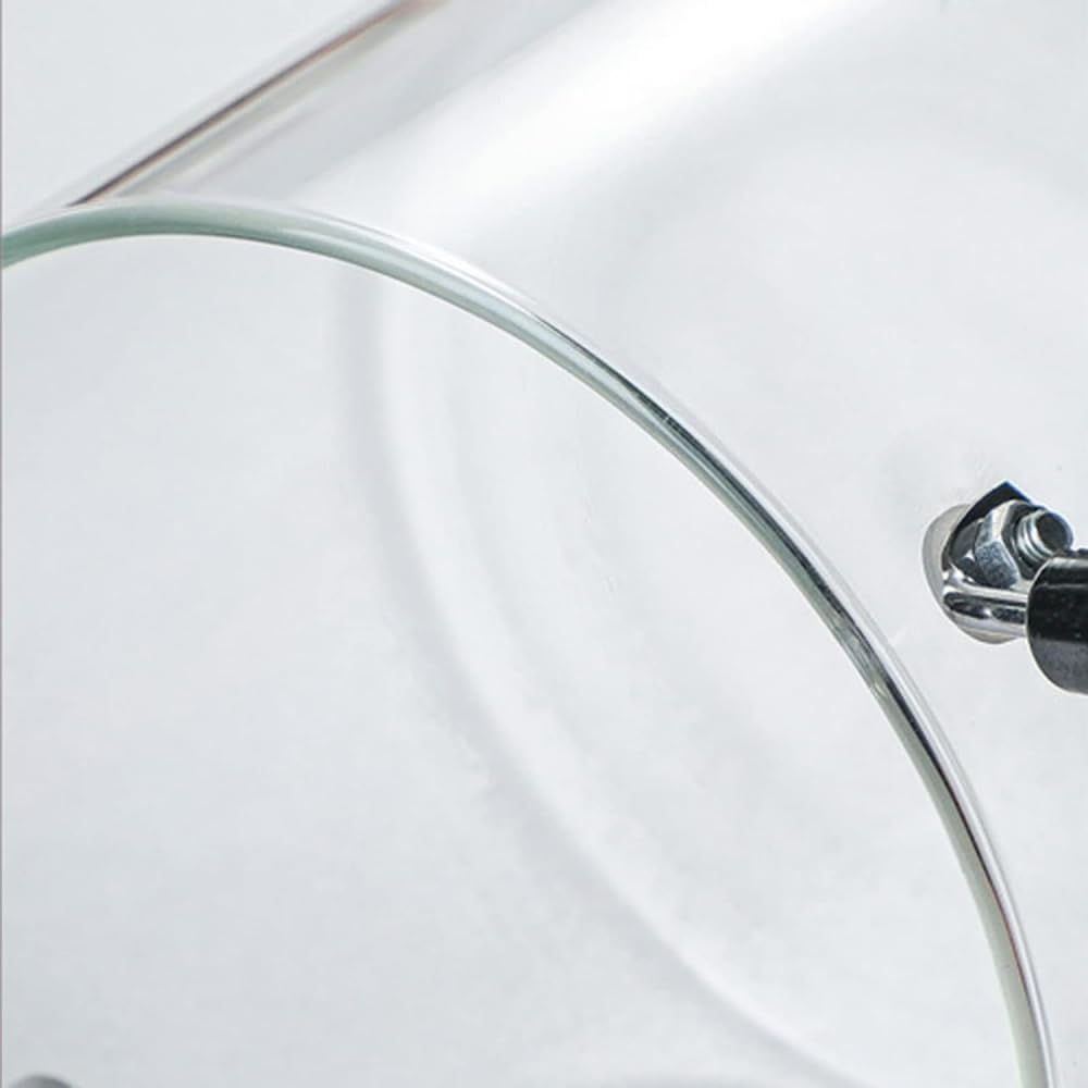 2000ml Transparent Glass Cooking Pot