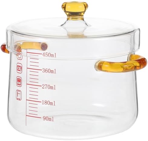 Luxshiny Glass Steaming Egg Bowl