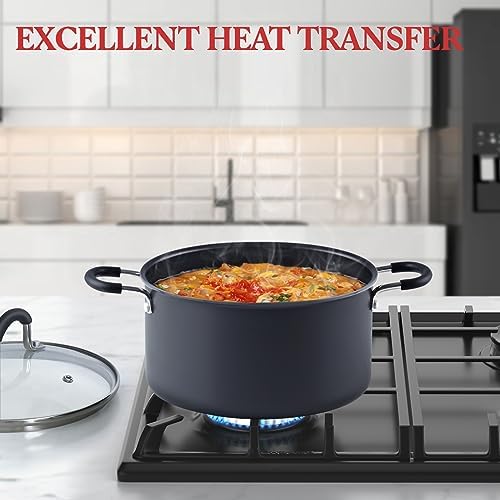 Cook N Home Casserole Dutch Oven Stockpot