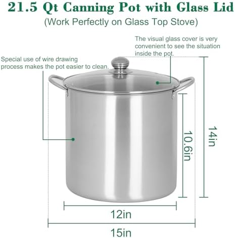 Premium 215 Quart Canning Kit for Easy Preservation