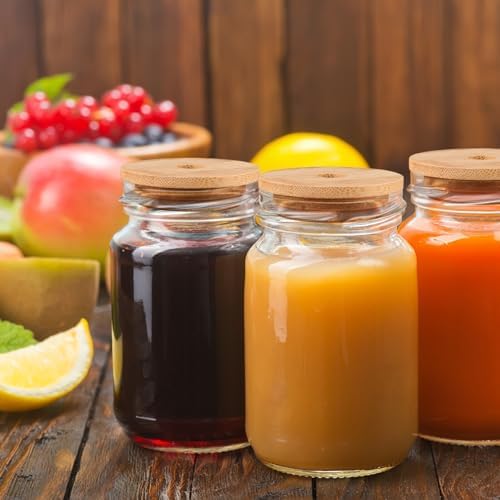 Bamboo and Silicone Yogurt Jar Lids