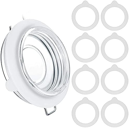 8-Piece Silicone Jar Gaskets