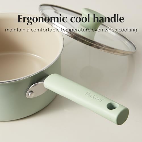 Redchef Nonstick Ceramic Saucepan Reliable Safe Kitchen Tool