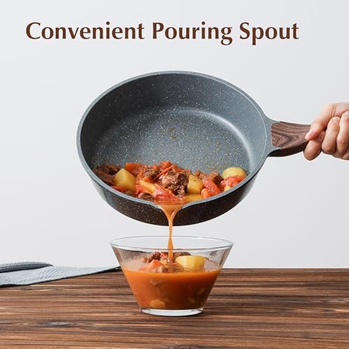 genssaerte nonstick deep frying pan
