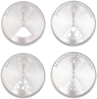 Adjustable Mason Jar lids by Mason Jar Lifestyle