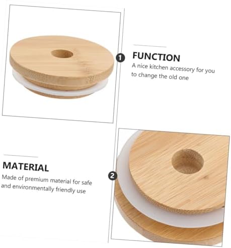 Versatile and Durable 4-Piece Mason Jar Lid Set