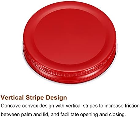 UXCell Mason Jar Lids Durable Leak-Proof for Canning Jars