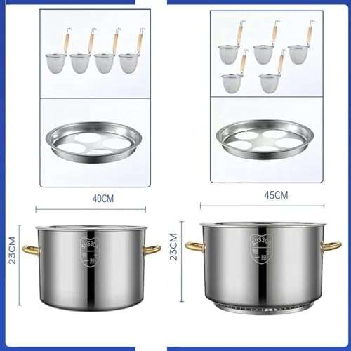 45 Holes Stock Pot Set for Cooking