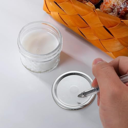 Premium Canning Lids for Ball Jars - Durable Easy to Use