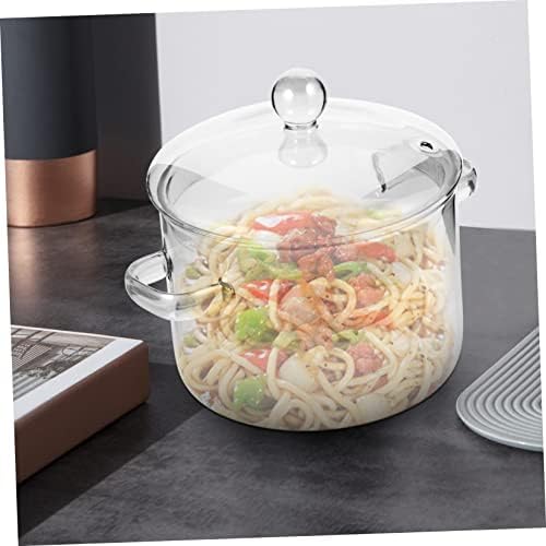 BrightFUFU 1500ml Glass Stew Cooker