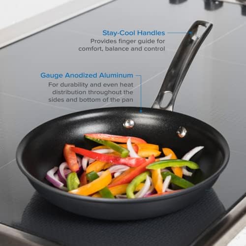Viking Non-Stick 8-inch Hard Anodized Frying Pan Easy Cooking Ergonomic Design