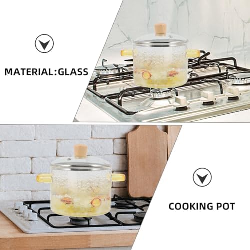 Get Cooking Quick with Adjust-Size Glass Pot