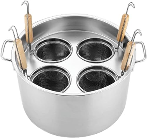 Multi-functional Stainless Steel Pasta Cooker with Strainer Basket