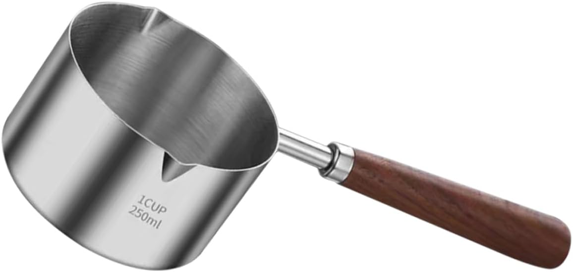 Sturdy Stainless Steel Saucepan with Handle for Kitchen Use